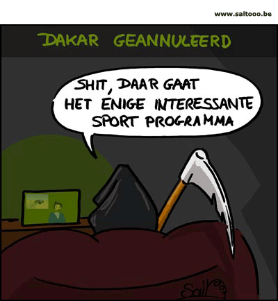 Rally Parijs Dakar 2008 afgelast